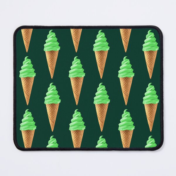 Item preview, Green Mint Soft Serve Ice Cream Cone designed and sold by Deborah Camp.