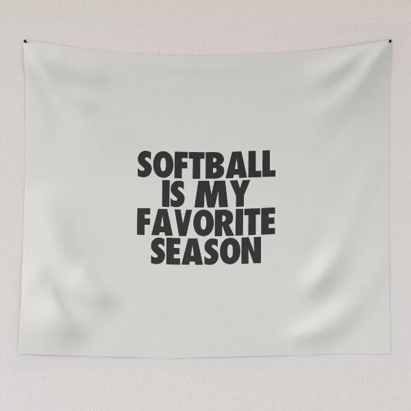 Artikelvorschau, Softball ist meine Lieblingsjahreszeit – Geschenk für Softball-Fans entworfen und verkauft von kindxinn.