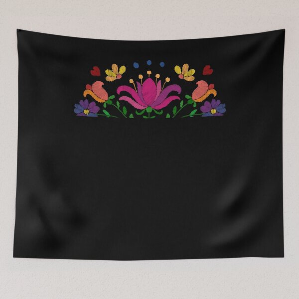 Item preview, Floral Mexican Style Flower Boho Spring Art designed and sold by Dressed For  Duty.