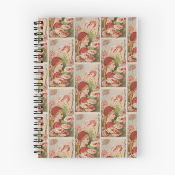 Item preview, Wild English Daisy: Daintiness, 1892 | Language of Flowers Trading Card N75 designed and sold by CurrantJam.