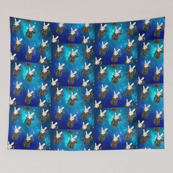 Item preview, conejo volando en el espacio  designed and sold by yaritazen.