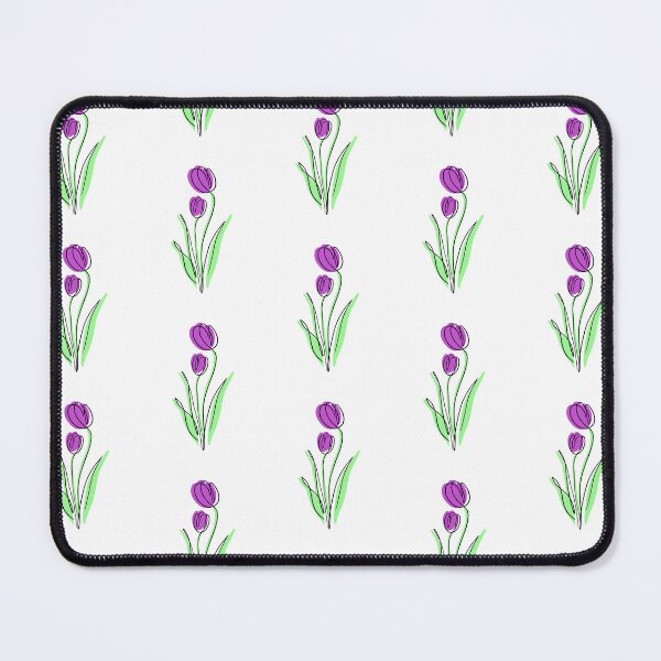 Item preview, Violet Tulips - Single Line Drawing designed and sold by EdeeBeeDesign.