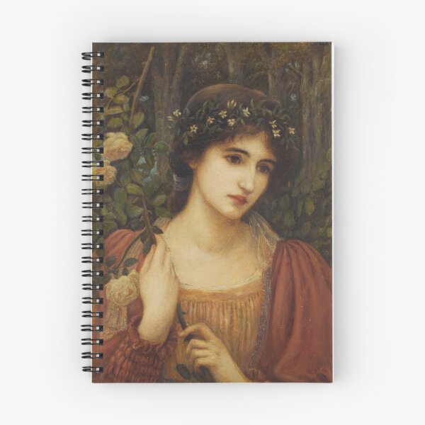 Item preview, Gelsomnia (Jasmine) | Marie Stillman | 1888 Pre-Raphaelite Art designed and sold by CJET.