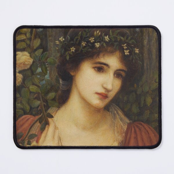 Item preview, Gelsomnia (Jasmine) | Marie Stillman | 1888 Pre-Raphaelite Art designed and sold by CJET.