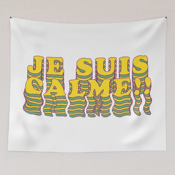 Item preview, JE SUIS CALME ! designed and sold by ORNOL.