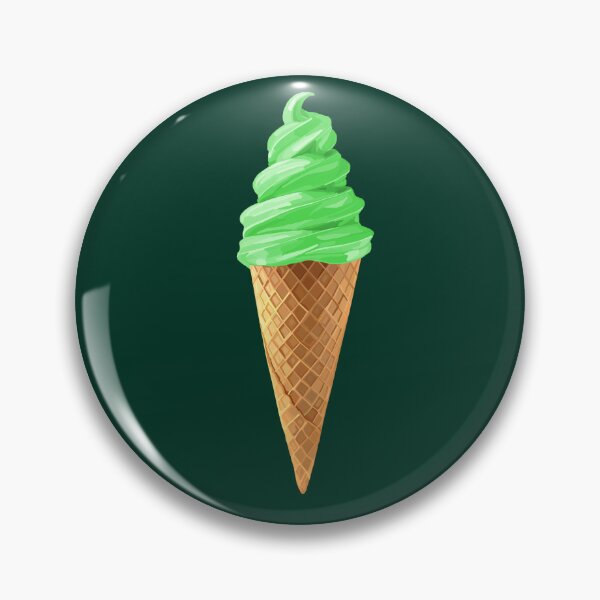 Item preview, Green Mint Soft Serve Ice Cream Cone designed and sold by Deborah Camp.