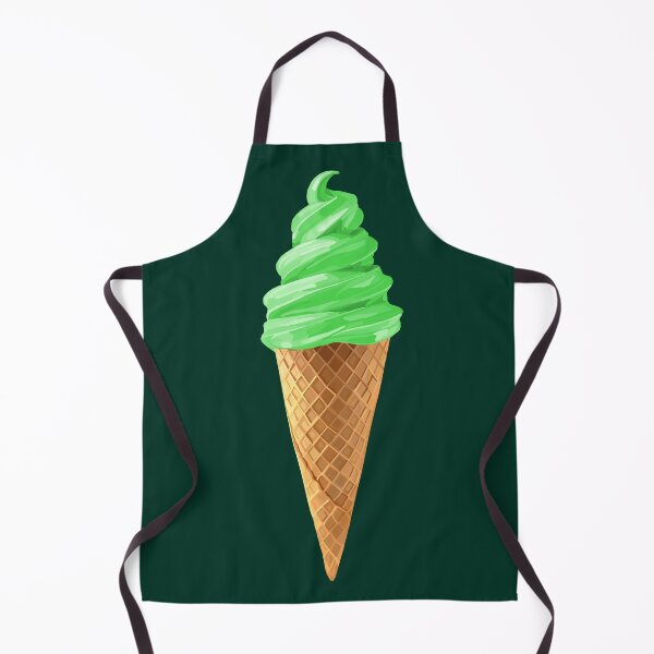 Item preview, Green Mint Soft Serve Ice Cream Cone designed and sold by Deborah Camp.