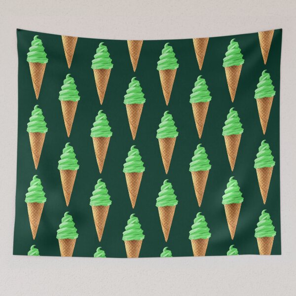 Item preview, Green Mint Soft Serve Ice Cream Cone designed and sold by Deborah Camp.