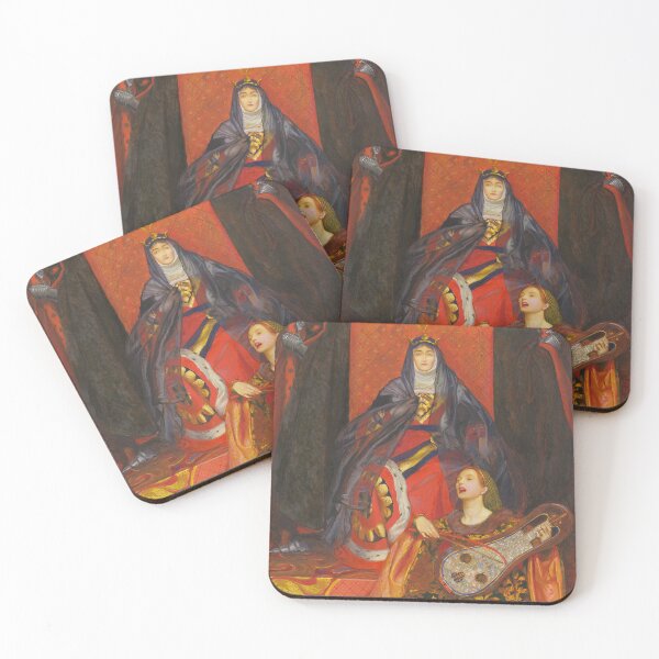 Item preview, The Queen of Spades | John Byam Liston Shaw | Pre-Raphaelite Art designed and sold by CJET.