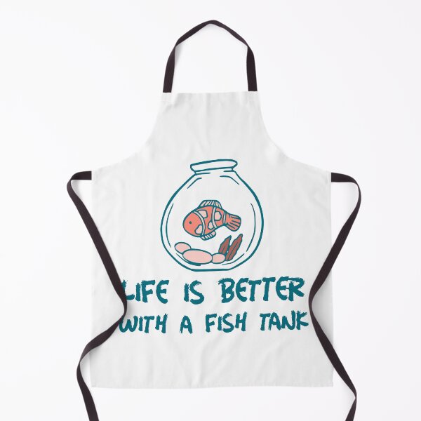 Item preview, Life is better with a fish tank designed and sold by art-fox.