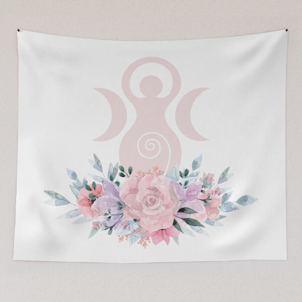Item preview, Spiral Goddess Triple Moon designed and sold by TaraAnouk.