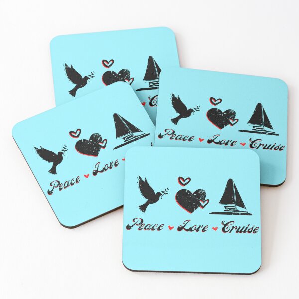 Item preview, Peace love cruise  designed and sold by yococo.