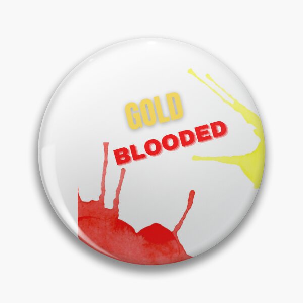 Item preview, GOLD BLOODED, GOLD BLOODED WARRIORS, GOLD BLOODDED STICKERS designed and sold by ayesha70.