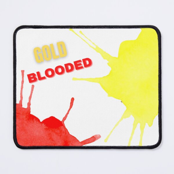Item preview, GOLD BLOODED, GOLD BLOODED WARRIORS, GOLD BLOODDED STICKERS designed and sold by ayesha70.