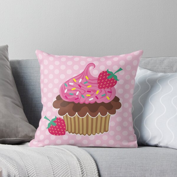 Item preview, Strawberry & Chocolate Cupcake designed and sold by prettycritters.