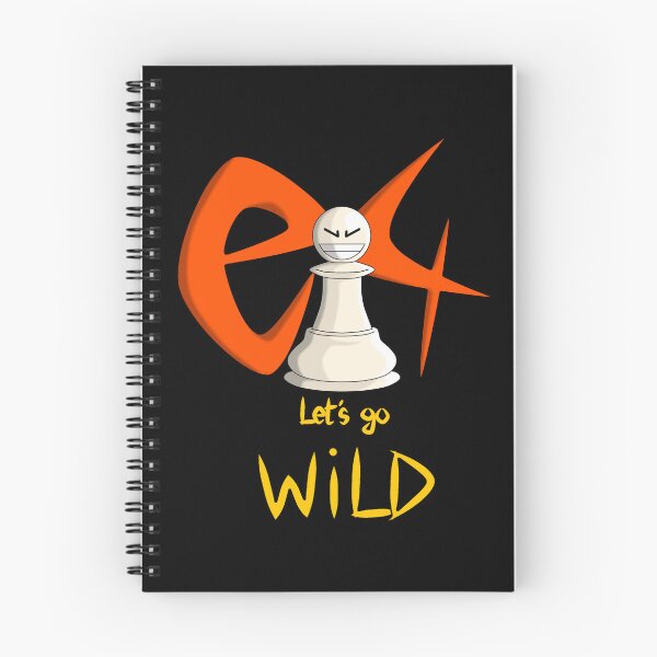 Item preview, Chess Opening e4 Lets go Wild designed and sold by BadassChess.