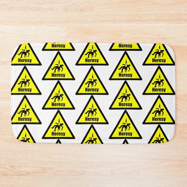 Item preview, Heresy warning yellow  designed and sold by Real-Digital.