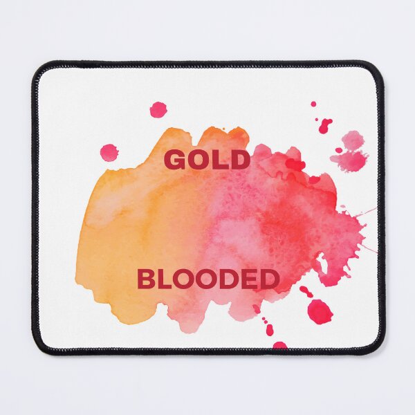 Item preview, GOLD BLOODED, GOLD BLOODED WARRIORS, GOLD BLOODDED STICKERS designed and sold by ayesha70.