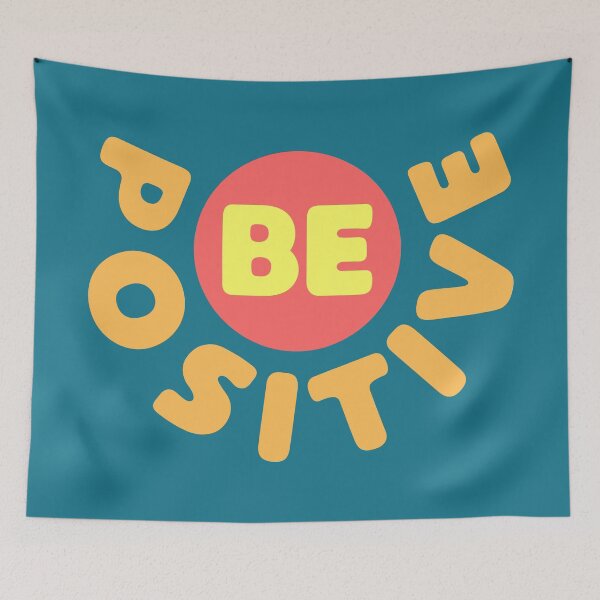 Item preview, Motivational and Happy Be Positive designed and sold by wingstar.