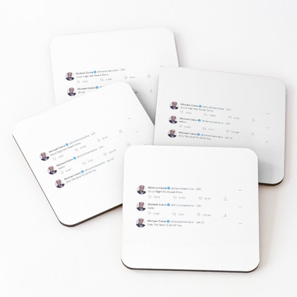 Item preview, Michael Cain 11 Minutes Twitter Sticker designed and sold by julexy.