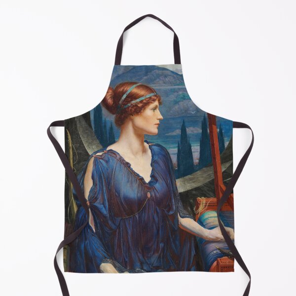 Item preview, Penelope at Her Loom | Sidney Harold Meteyard | Pre-Raphaelite Art designed and sold by CJET.