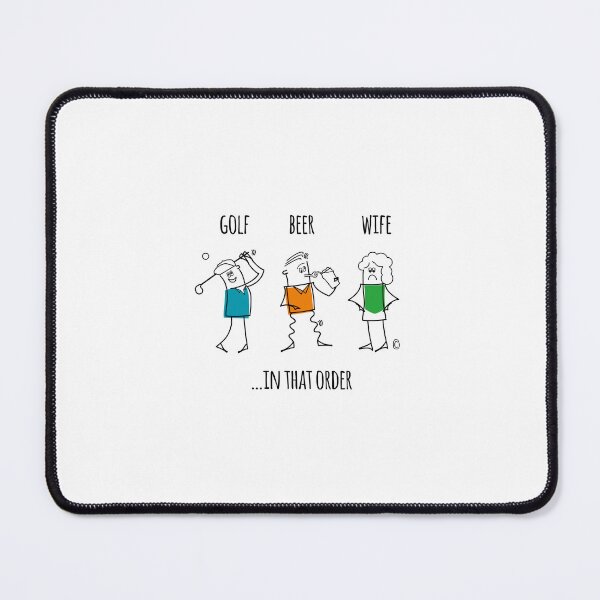 Item preview, GOLF BEER WIFE IN THAT ORDER designed and sold by Creative-Flo.