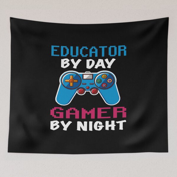 Item preview, Funny educator Gamer Gift Idea, educator Job Quotes Gift, educator Dad Husband Gaming Lover Design, educator video Games Christmas Gift designed and sold by xlnv.