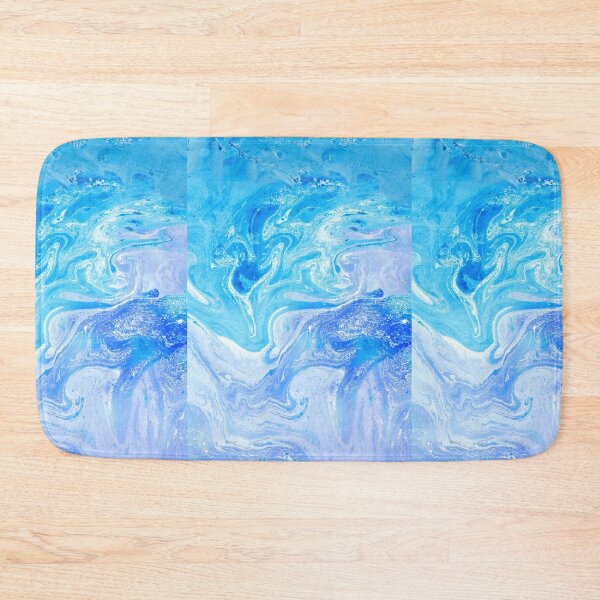 Item preview, Turquoise Blue & Lavender Liquid Marble designed and sold by newburyboutique.