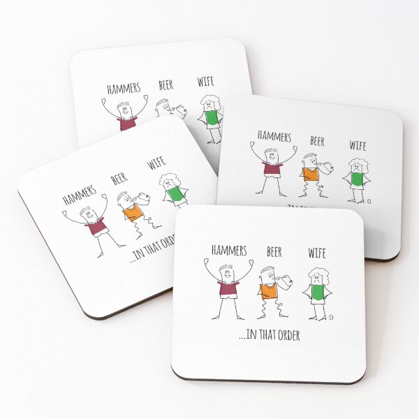 Item preview, HAMMERS BEER WIFE IN THAT ORDER designed and sold by Creative-Flo.