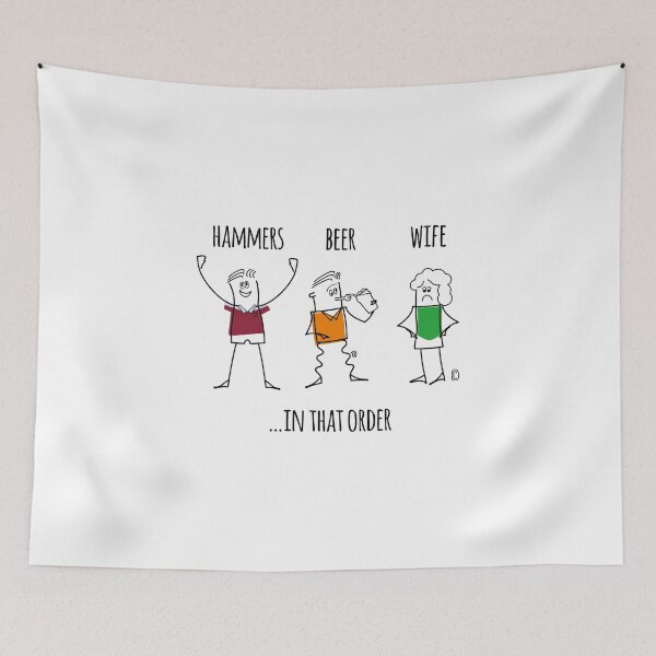 Item preview, HAMMERS BEER WIFE IN THAT ORDER designed and sold by Creative-Flo.