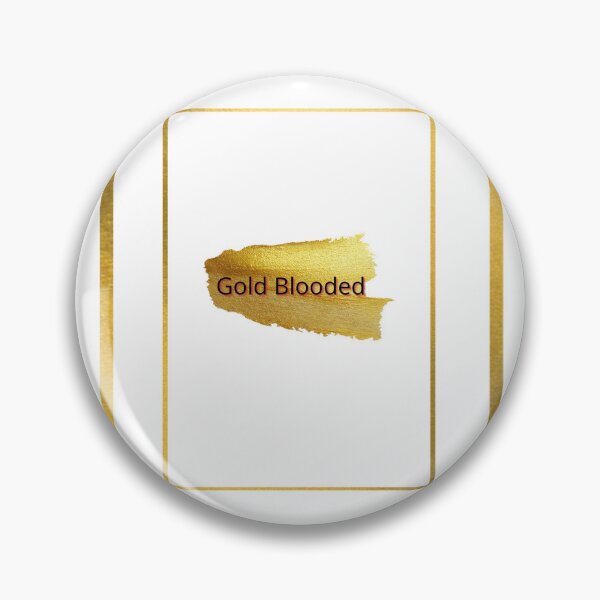 Item preview, GOLD BLOODED, GOLD BLOODED WARRIORS, GOLD BLOODDED STICKERS designed and sold by ayesha70.