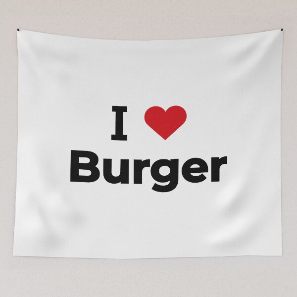 Item preview, I love Burger designed and sold by Moyanana.