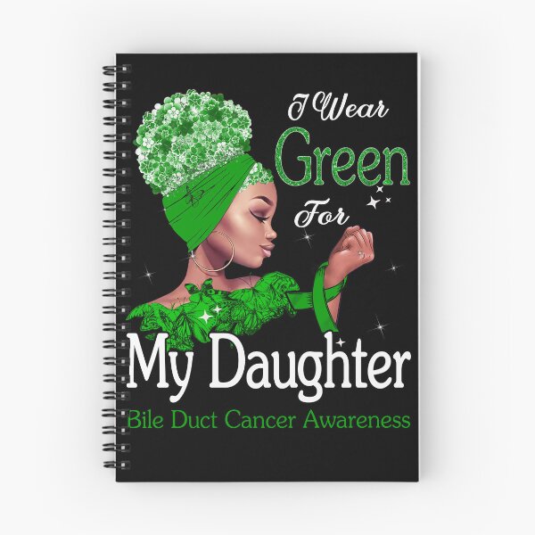 Item preview, Bile Duct Cancer Awareness Black Girl I Wear Green For My Daughter designed and sold by tenjun16.