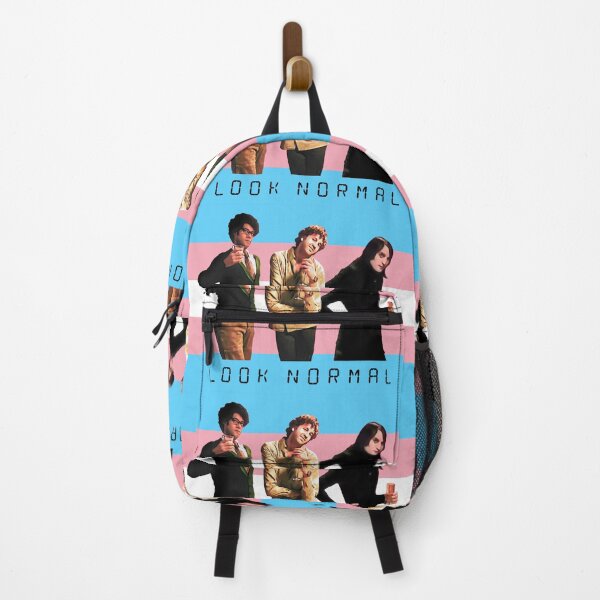 Item preview, Look Normal - The IT Crowd - Trans Pride designed and sold by Smile More Art Store ⭐️⭐️⭐️⭐️⭐️.