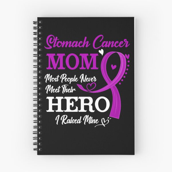 Item preview, Proud Stomach Cancer Mom Most People Never Meet Their Hero I Raised Mine Stomach Cancer Awareness designed and sold by Kohend.