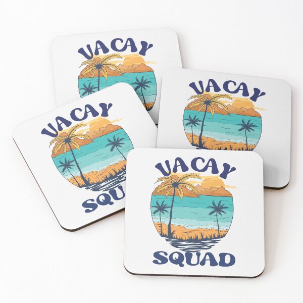 Item preview, Vacay Squad Cool Beach Lover Funny Vacation Gift designed and sold by SharpThreadZ.