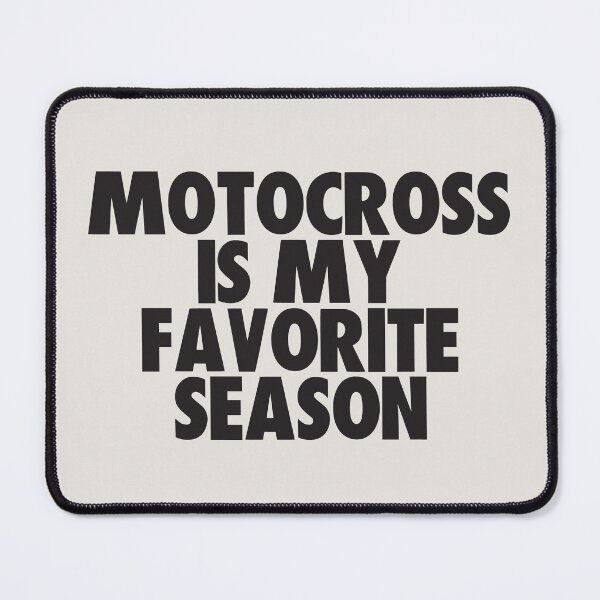 Item preview, Motocross Is My Favorite Season - Gift for Motocross Fans designed and sold by kindxinn.