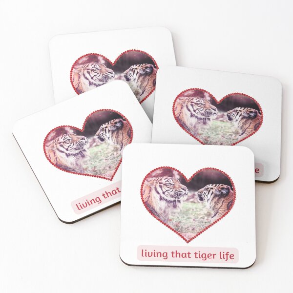 Item preview, living that tiger life designed and sold by DoraHappy.