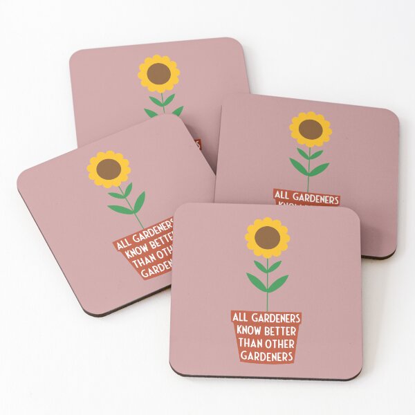Item preview, All gardeners know better than other gardeners - sunflower designed and sold by knappidesign.