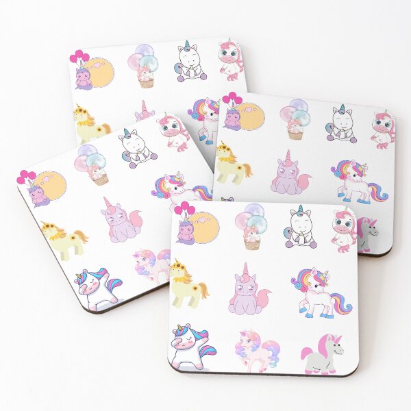 Item preview, Super cute baby unicorn art for kids and adults that love unicorns and rainbows designed and sold by haRexia.