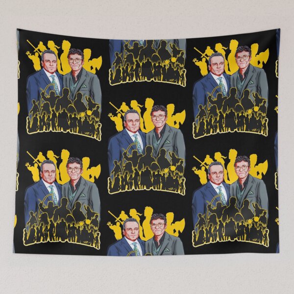Item preview, Joe & Anthony Russo - An illustration by Paul Cemmick designed and sold by Anabel Ferry.