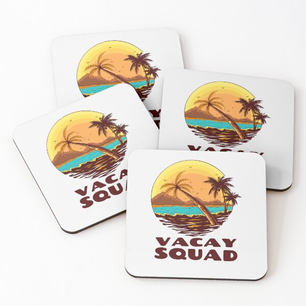 Item preview, Vacay Squad Cool Vacation Funny Beach Lover designed and sold by SharpThreadZ.