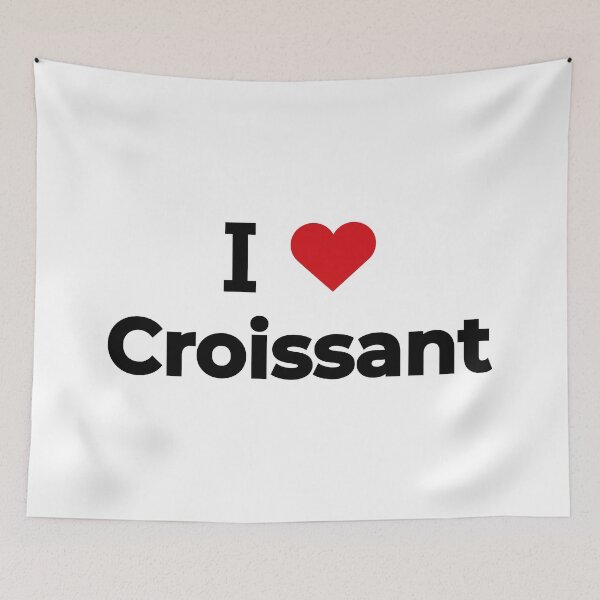 Item preview, I love Croissant designed and sold by Moyanana.