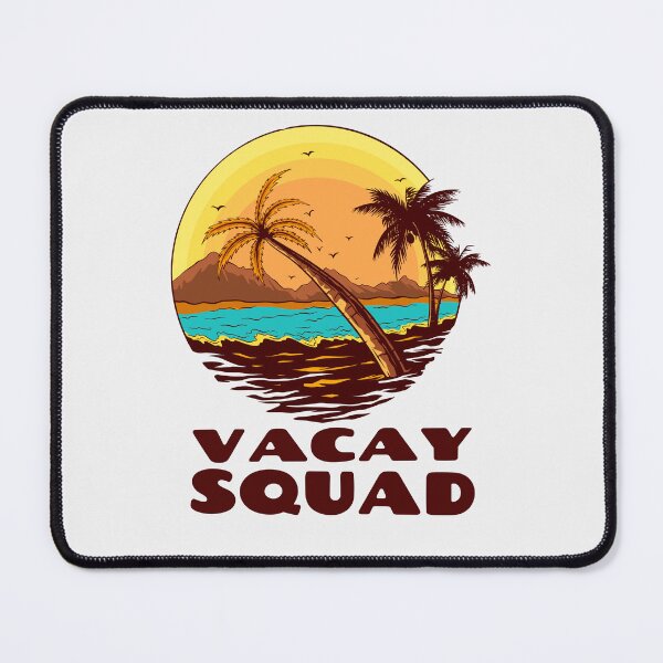 Item preview, Vacay Squad Cool Vacation Funny Beach Lover designed and sold by SharpThreadZ.