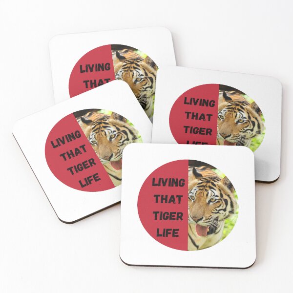 Item preview, living that tiger life designed and sold by DoraHappy.