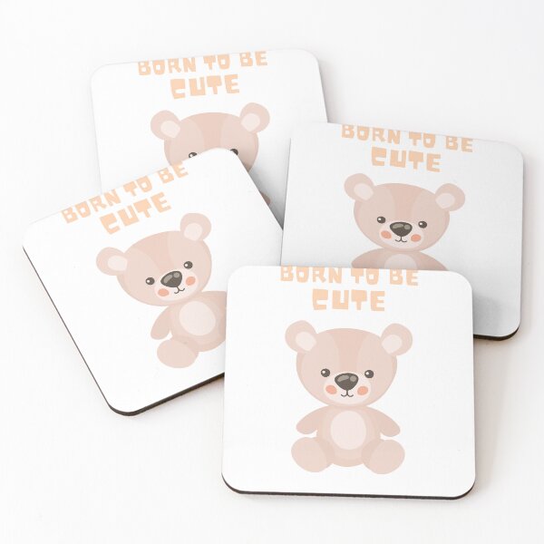 Item preview, BORN TO BE CUTE | TEDDY BEAR designed and sold by azy2shop.