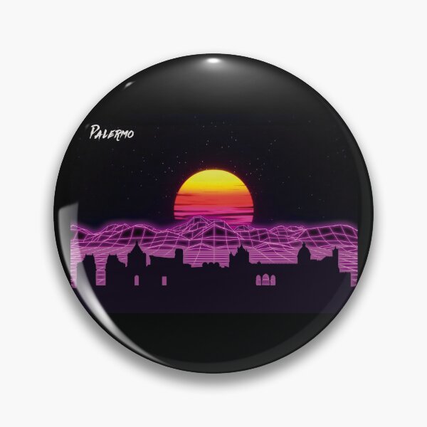 Item preview, Palermo Skyline Neon Nights designed and sold by DFerraz.