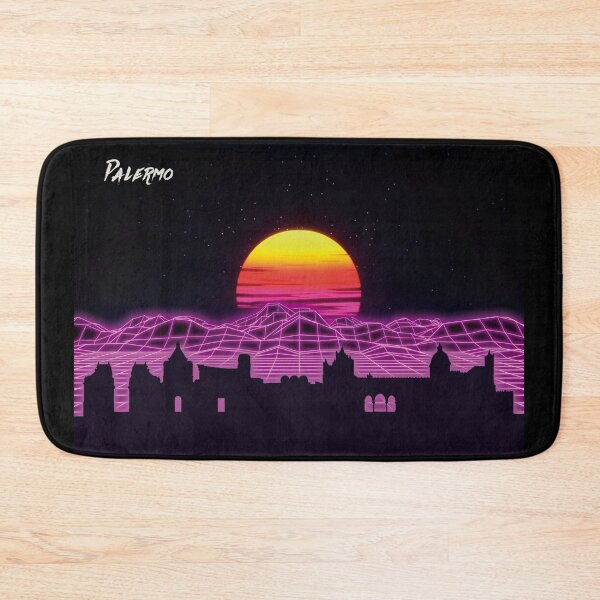 Item preview, Palermo Skyline Neon Nights designed and sold by DFerraz.