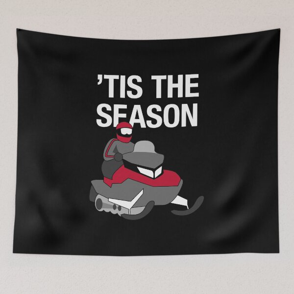 Item preview, Snowmobile Season (red) designed and sold by Design Minds Boutique.