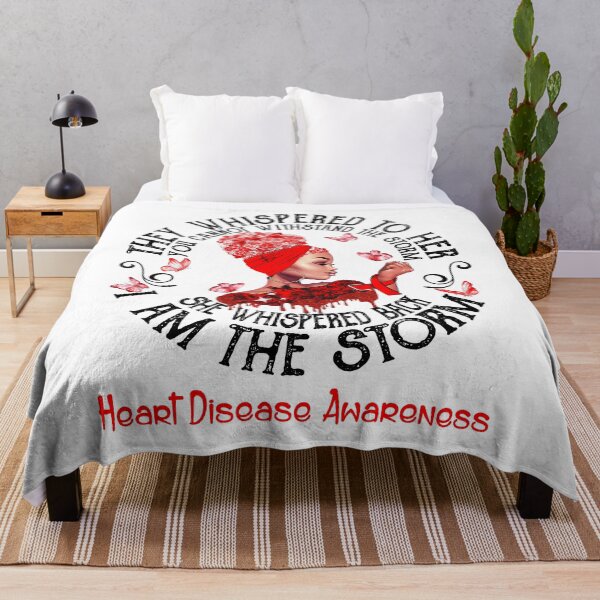 Item preview, Black Girl I Am The Storm Heart Disease Awareness designed and sold by Mnrshirley.